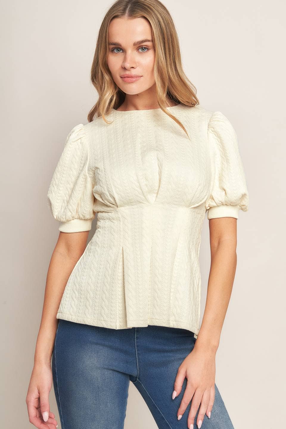 The Gwyneth Peplum Top