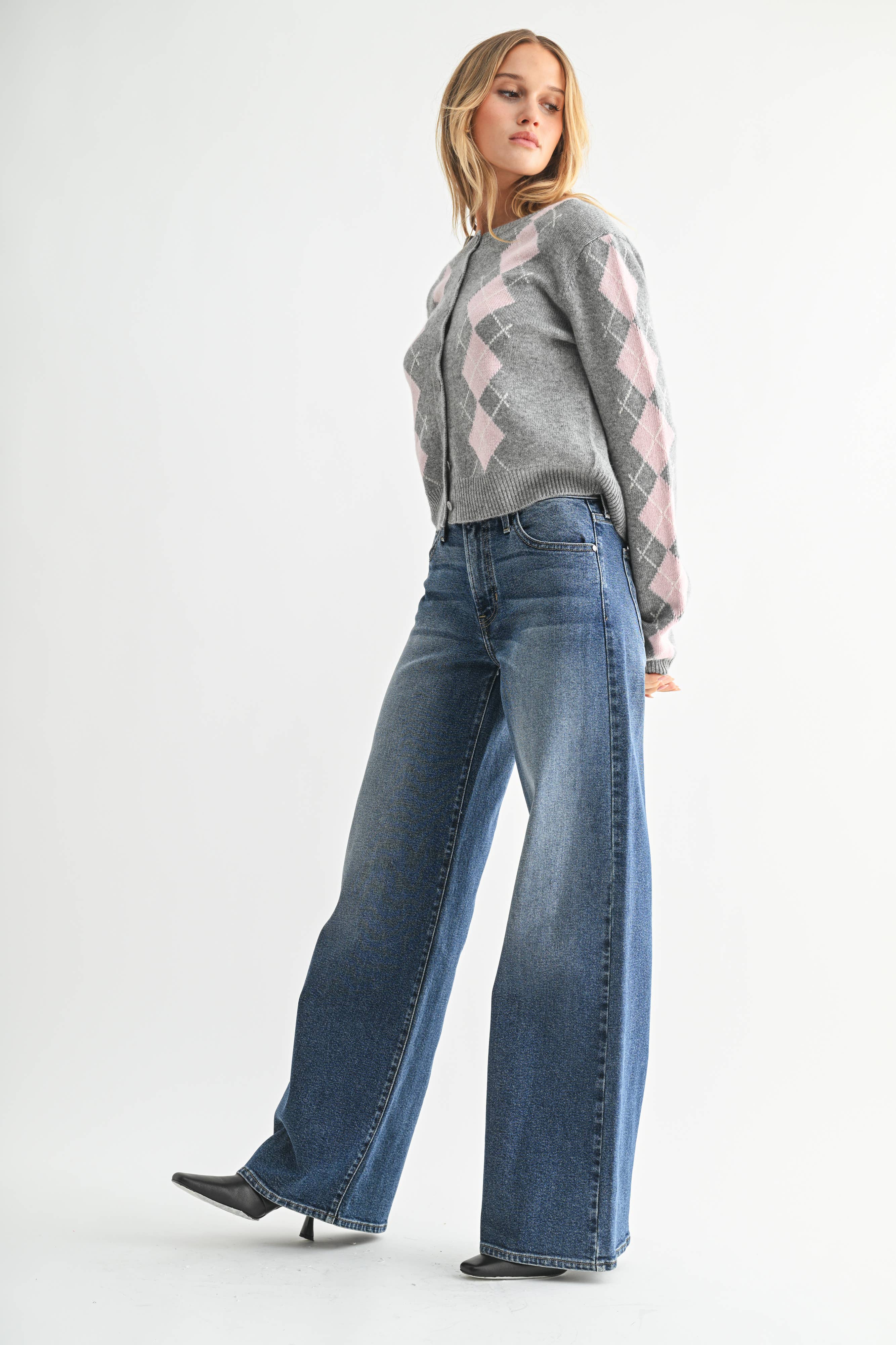 The Jolie Vintage High-Rise Wide Leg Jeans