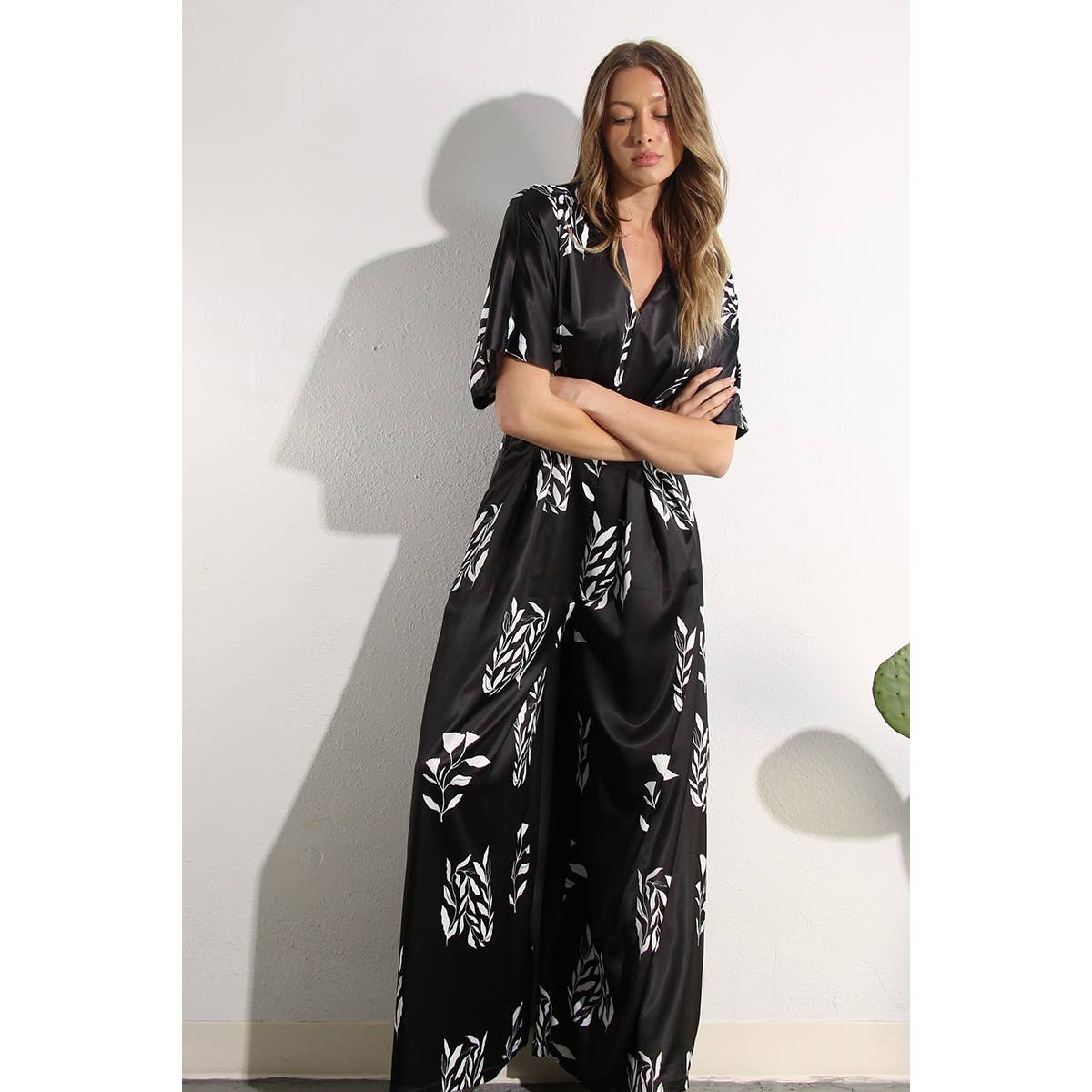 The Ella Pleated Jumpsuit