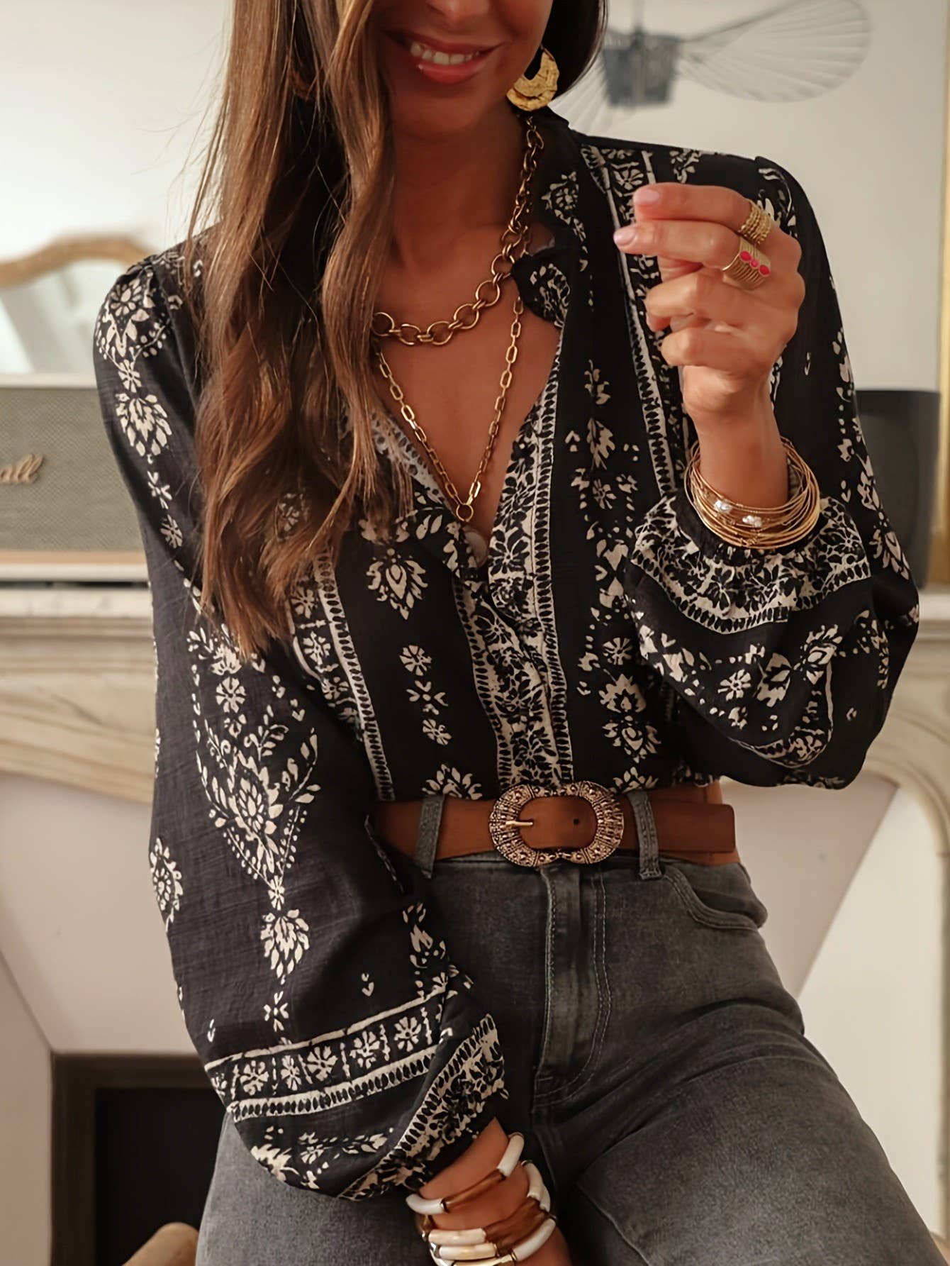 The Calista Blouse- Very Limited!