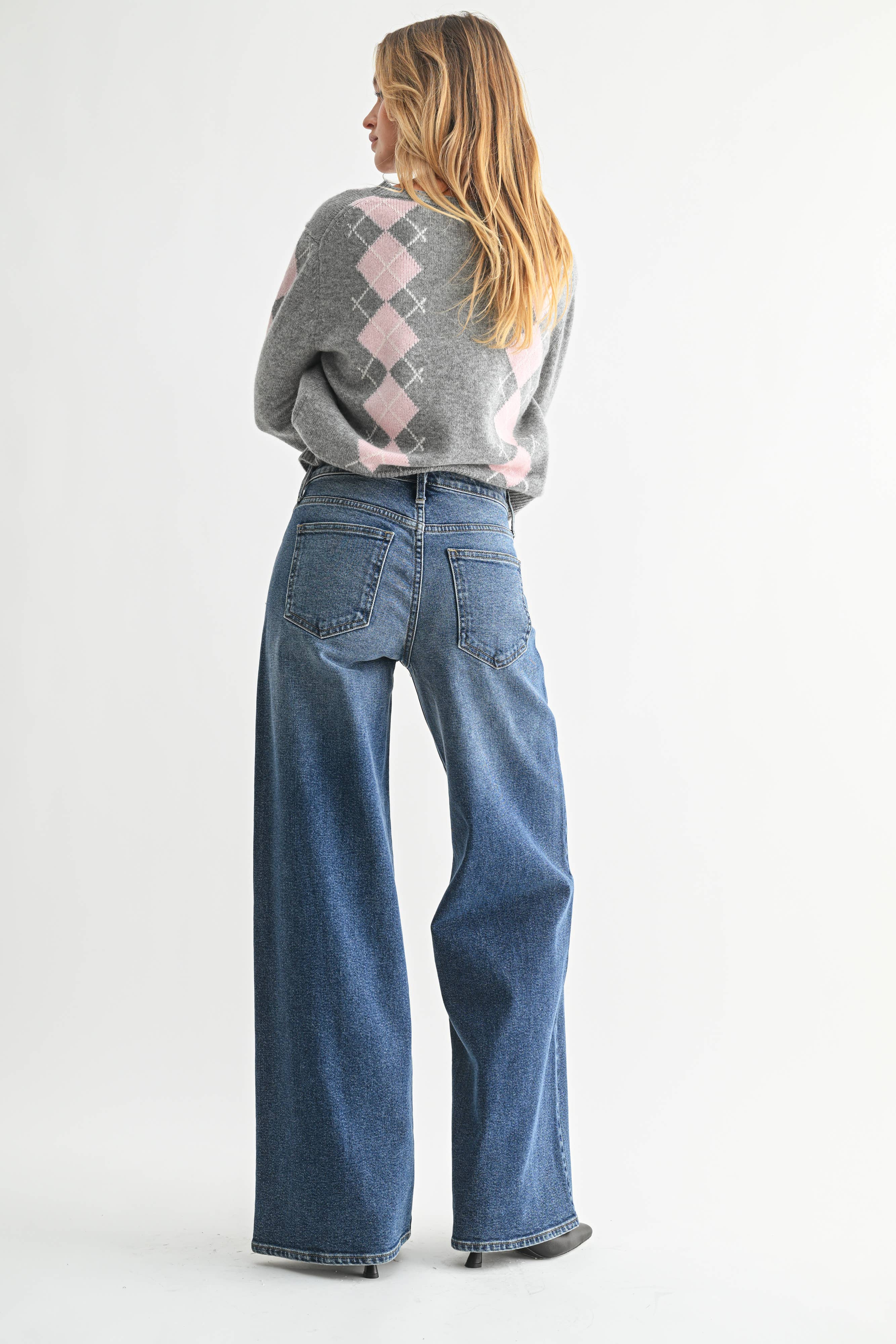 The Jolie Vintage High-Rise Wide Leg Jeans