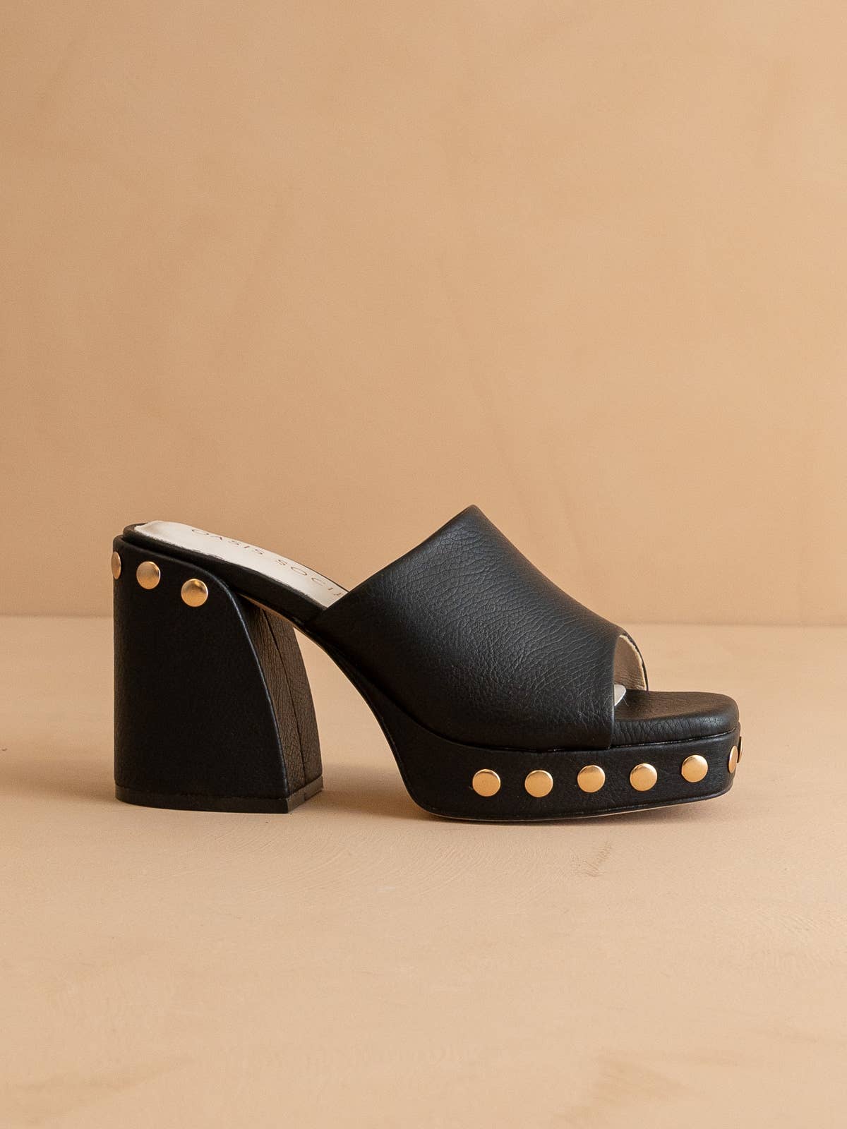 The Leona Studded Platform Heel