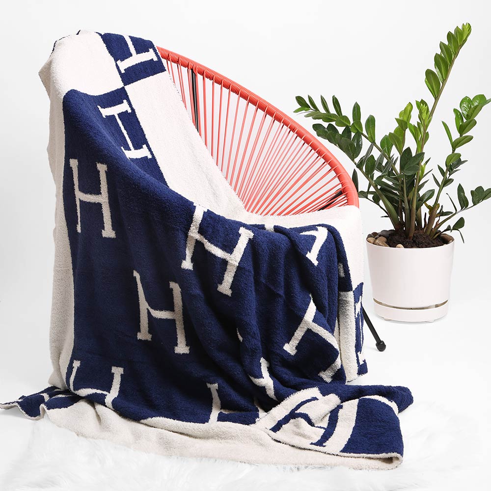 Pre-Order:Maison H Reversible Throw- Very Limited!