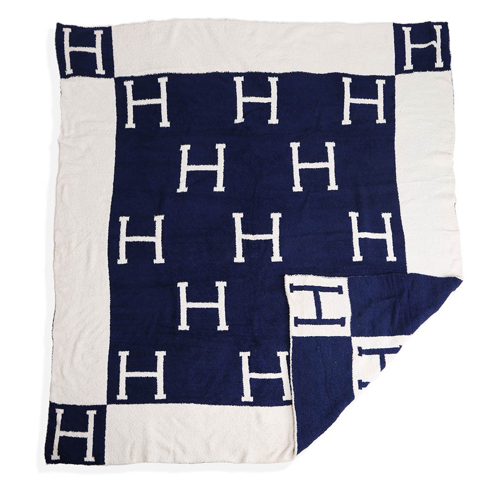Pre-Order:Maison H Reversible Throw- Very Limited!