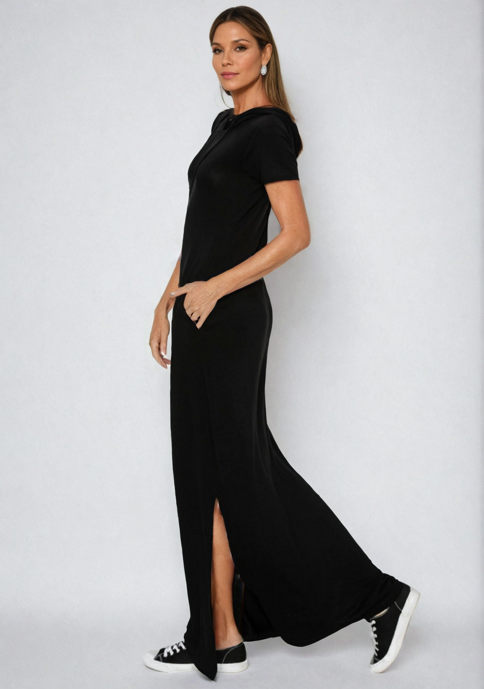 The Teddy Luxe Lounge  Hoodie Dress
