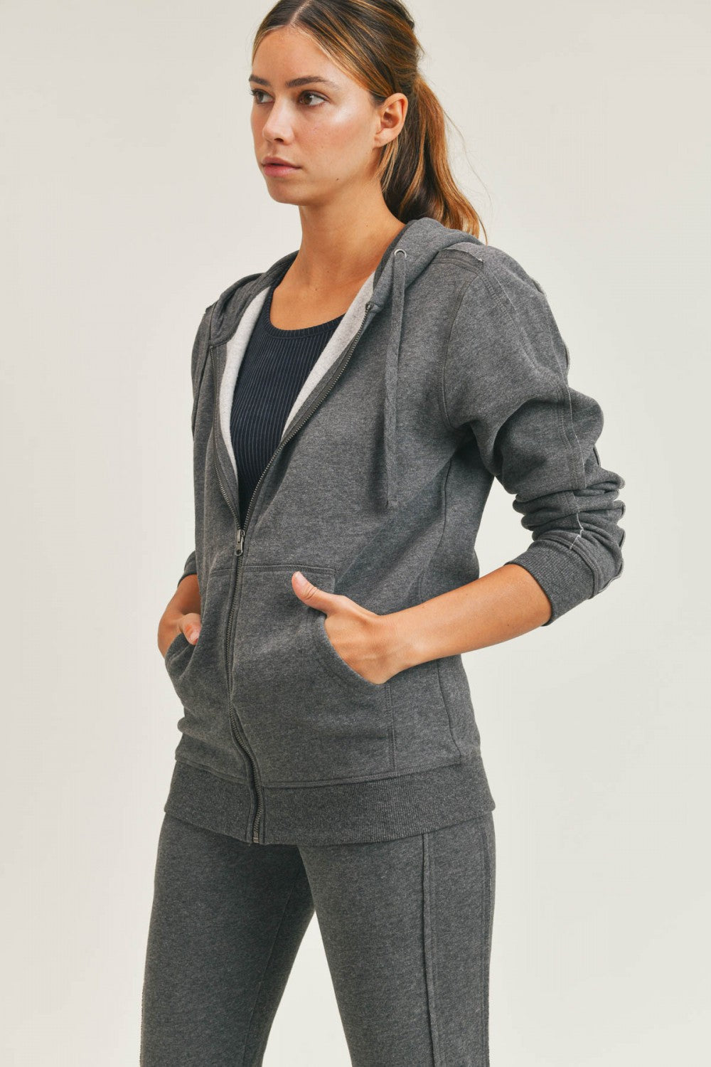 The Kyle Zip-Up Hoodie Jacket