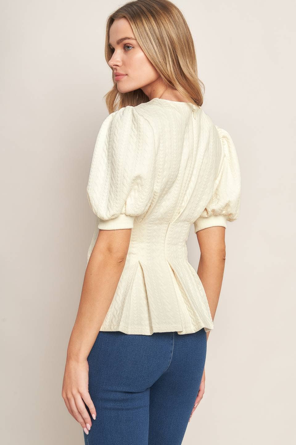 The Gwyneth Peplum Top