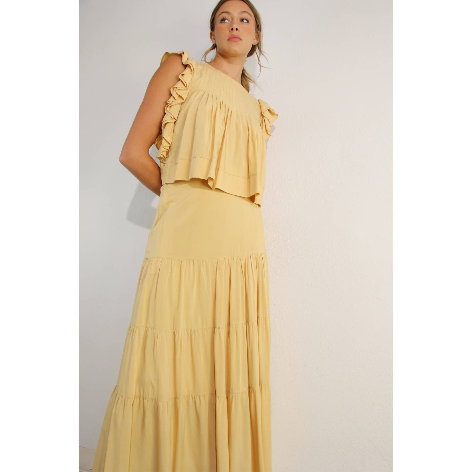 The Jolie Golden Hour 2-Piece Ruffle Set