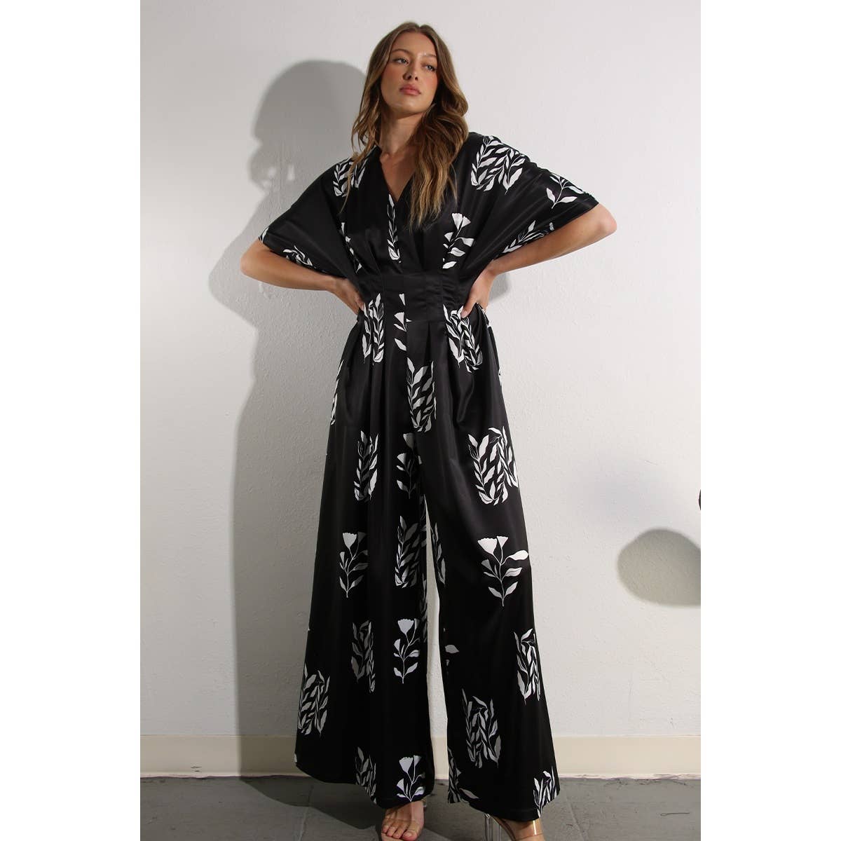 The Ella Pleated Jumpsuit