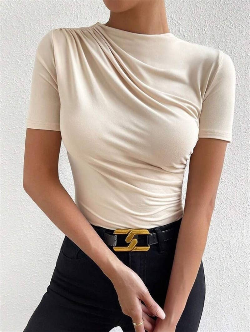 The Khloe Ruched Bodysuit:
