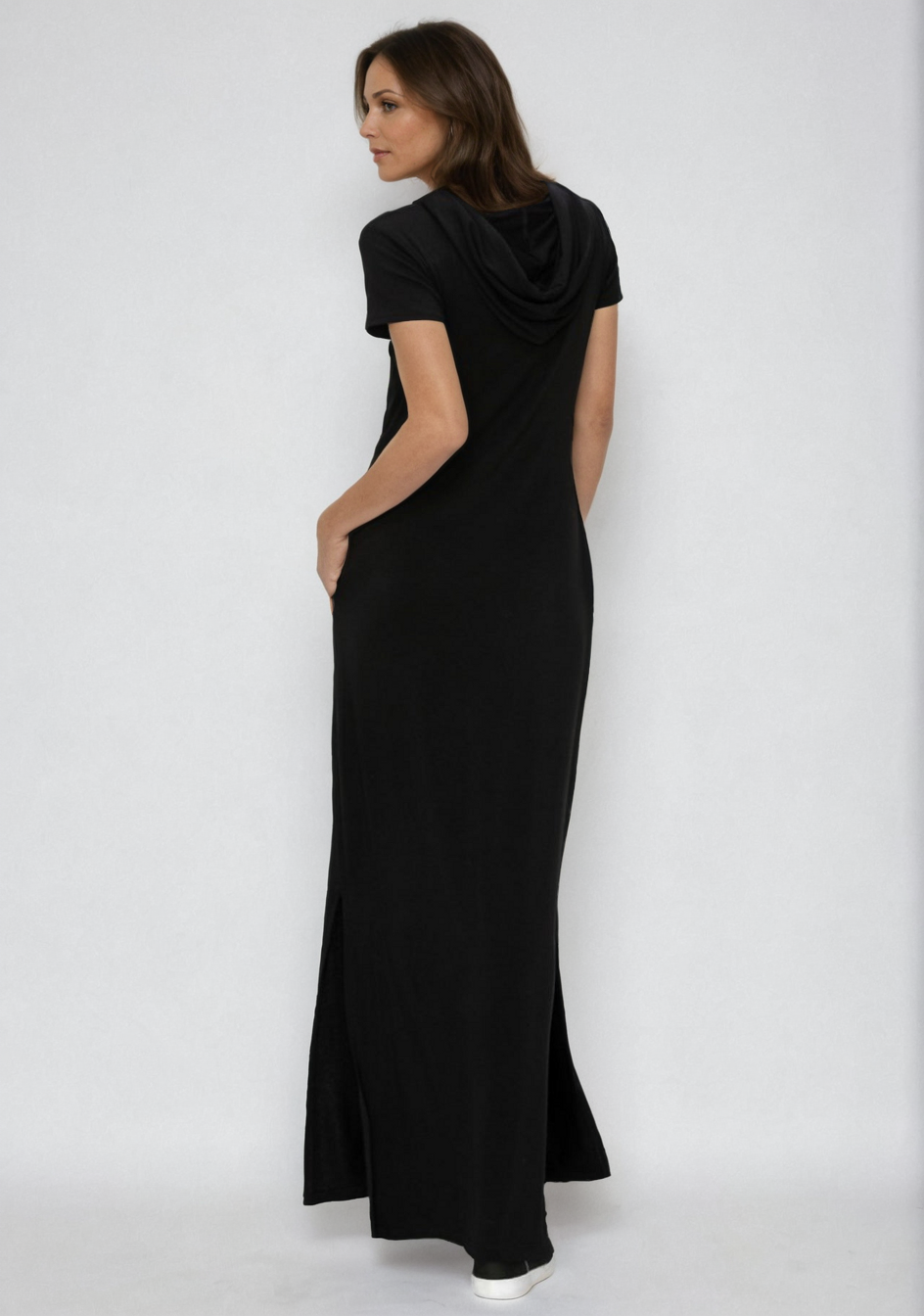 The Teddy Luxe Lounge  Hoodie Dress